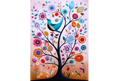 May the Bluebird of Happiness Fly Into Your Tree