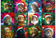 Santa Cats