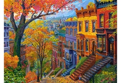 Autumn City Hill