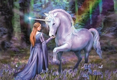 Anne Stokes - Bluebell Wood