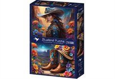 Cowgirl och stövlar - Far West Collection