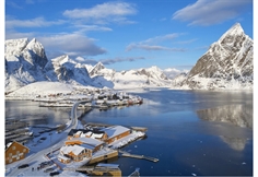 Fjord - Lofoten skärgård